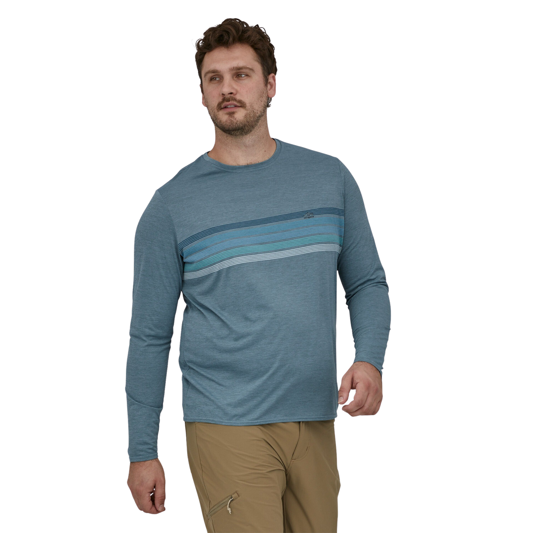 Patagonia Men's Long-Sleeved Capilene® Cool Daily Graphic Shirt