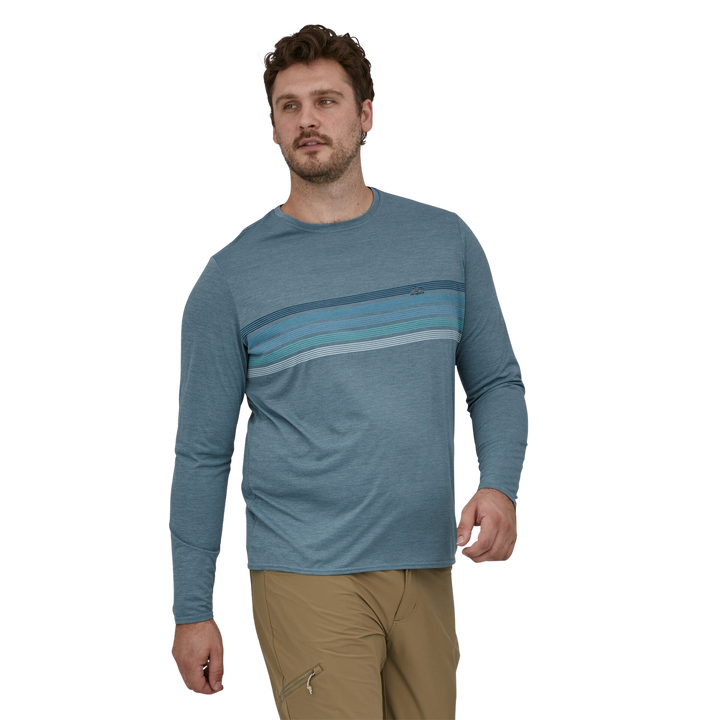 Patagonia Men's Long-Sleeved Capilene® Cool Daily Graphic Shirt