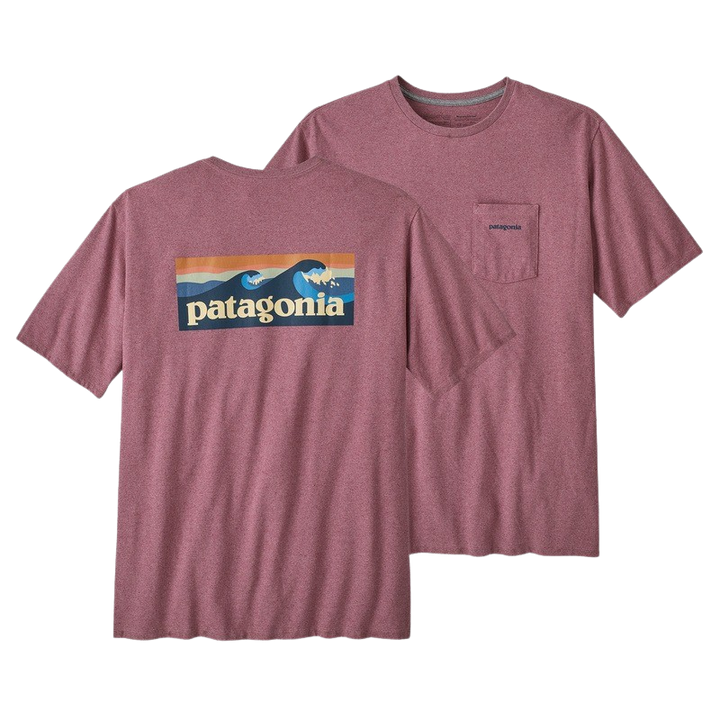 Patagonia Men's Boardshort Logo Pocket Responsibili-Tee