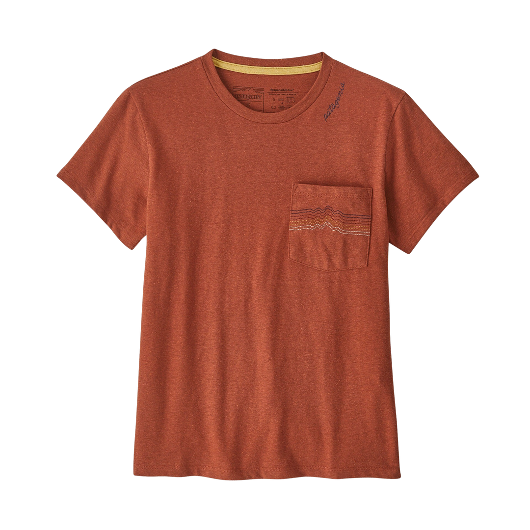 Patagonia Women's Ridge Rise Stripe Pocket Responsibili-Tee