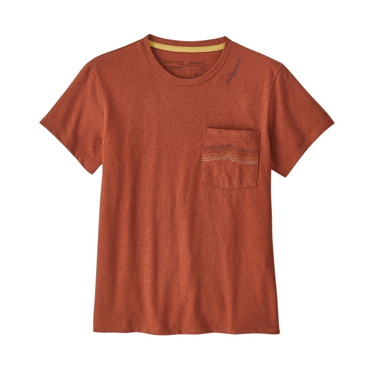 Patagonia Women's Ridge Rise Stripe Pocket Responsibili-Tee