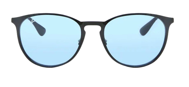 Ray-Ban Erika Metal RB3539 002/Q2 Black Frame | Blue Photochromic Lens