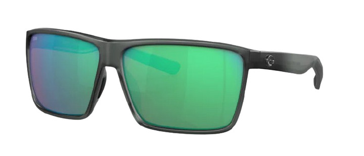 Costa Del Mar Rincon RIN 156 OGMGLP Matte Smoke Crystal Frame | Green Mirror Lens