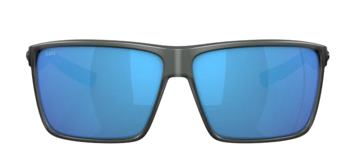 Costa Rincon RIN 156 OBMGLP Matte Smoke Crystal Frame | Blue Mirror 580G Lens