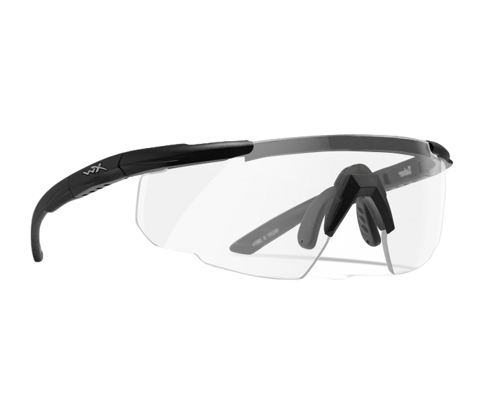 Wiley X Saber Advanced 303 Matte Black Frame | Clear Lens