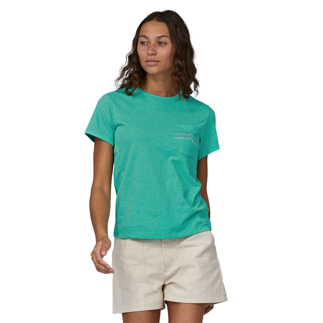 Patagonia Women's Ridge Rise Stripe Pocket Responsibili-Tee