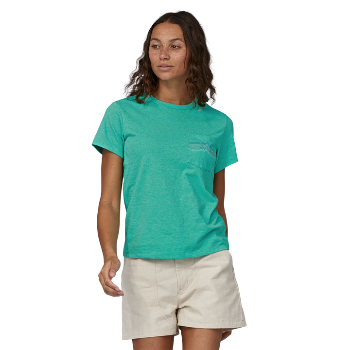 Patagonia Women's Ridge Rise Stripe Pocket Responsibili-Tee