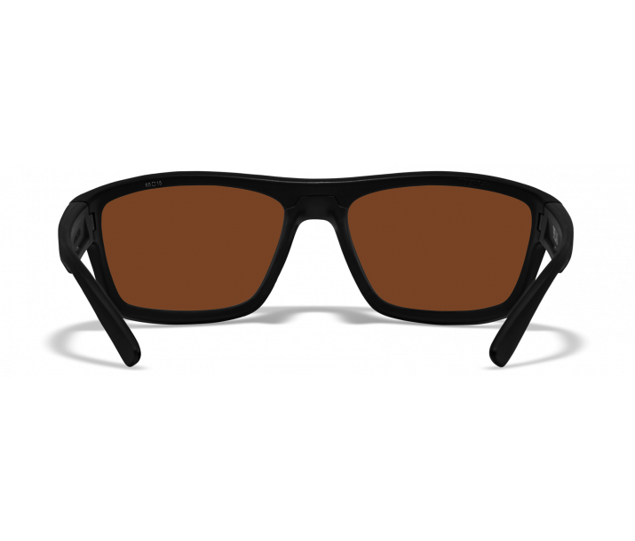 Wiley X Peak ACPEA02 Matte Black Frame | Captivate Polarized Copper Lens