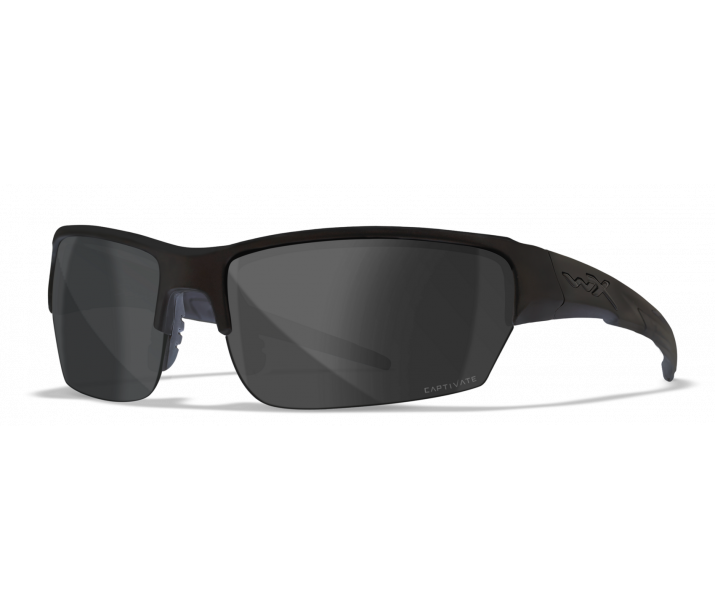 Wiley X Saint Alt CHSAI08ALT Matte Black Frame | Captivate Polarized Grey Lens